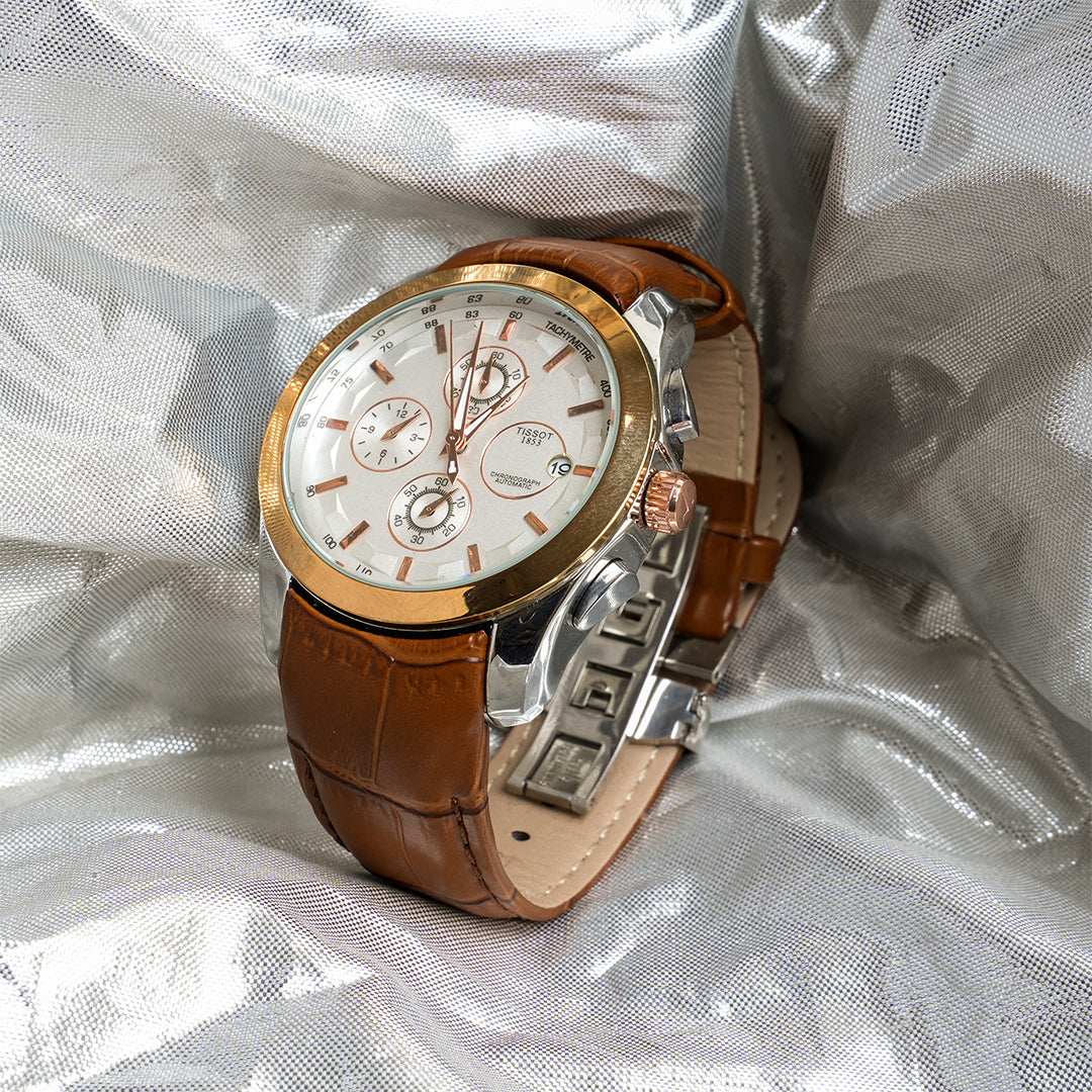 Tissot  Brown Straps